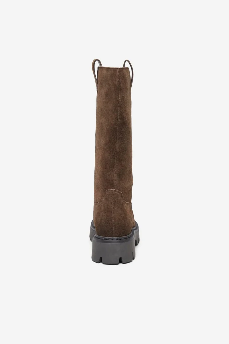 Only - Onlea Leather High Boot - 5079620 Brown Stone