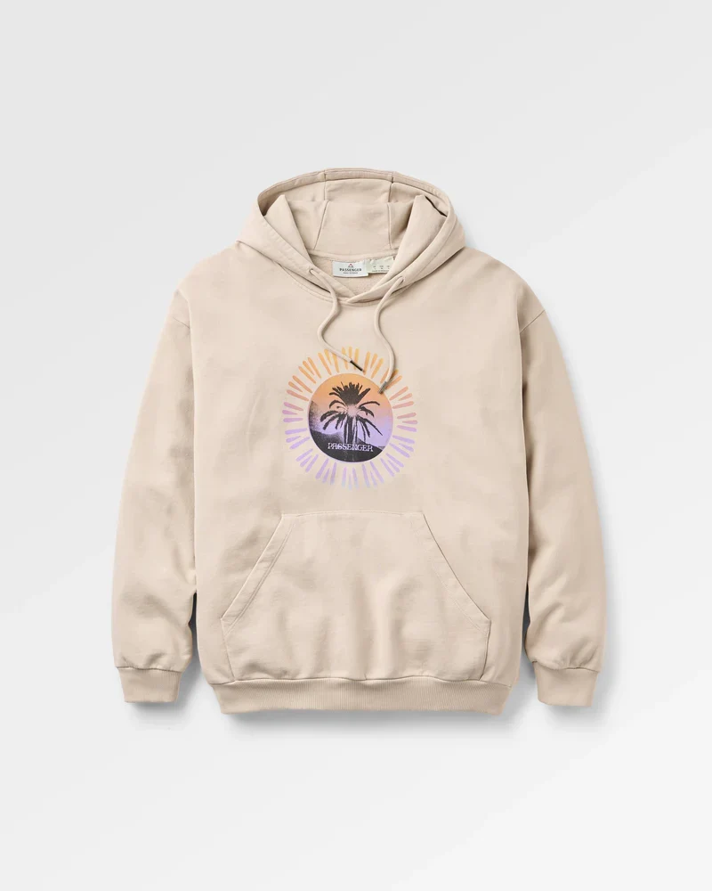 PASSENGER Shutter Recycled Cotton Hoodie birch