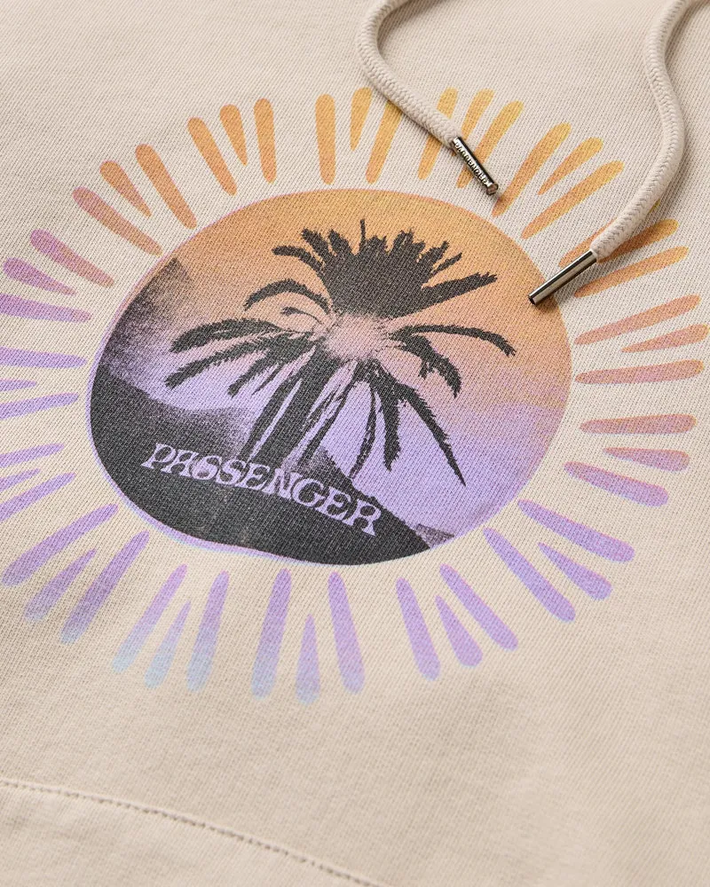 PASSENGER Shutter Recycled Cotton Hoodie birch