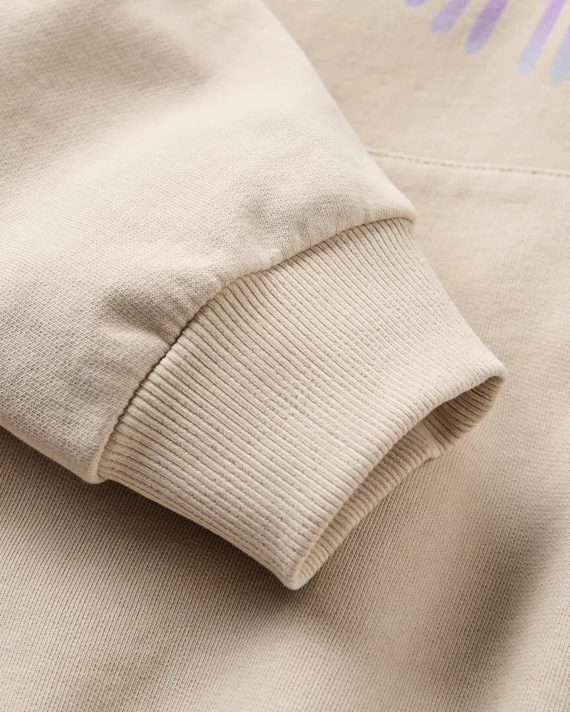 PASSENGER Shutter Recycled Cotton Hoodie birch