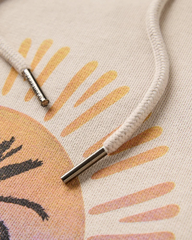 PASSENGER Shutter Recycled Cotton Hoodie birch