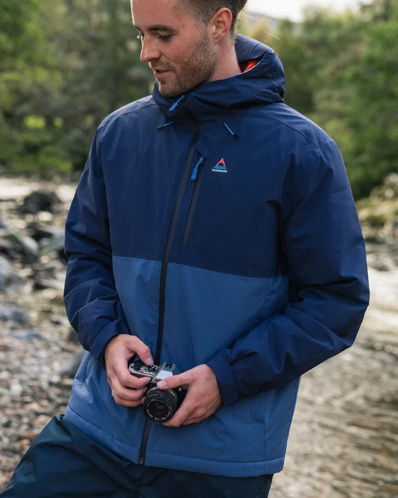 PASSENGER Eclipse Insulated Waterproof Jacket rich navy