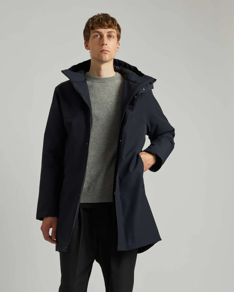BRIXTOL TEXTILES Bryson carbon navy