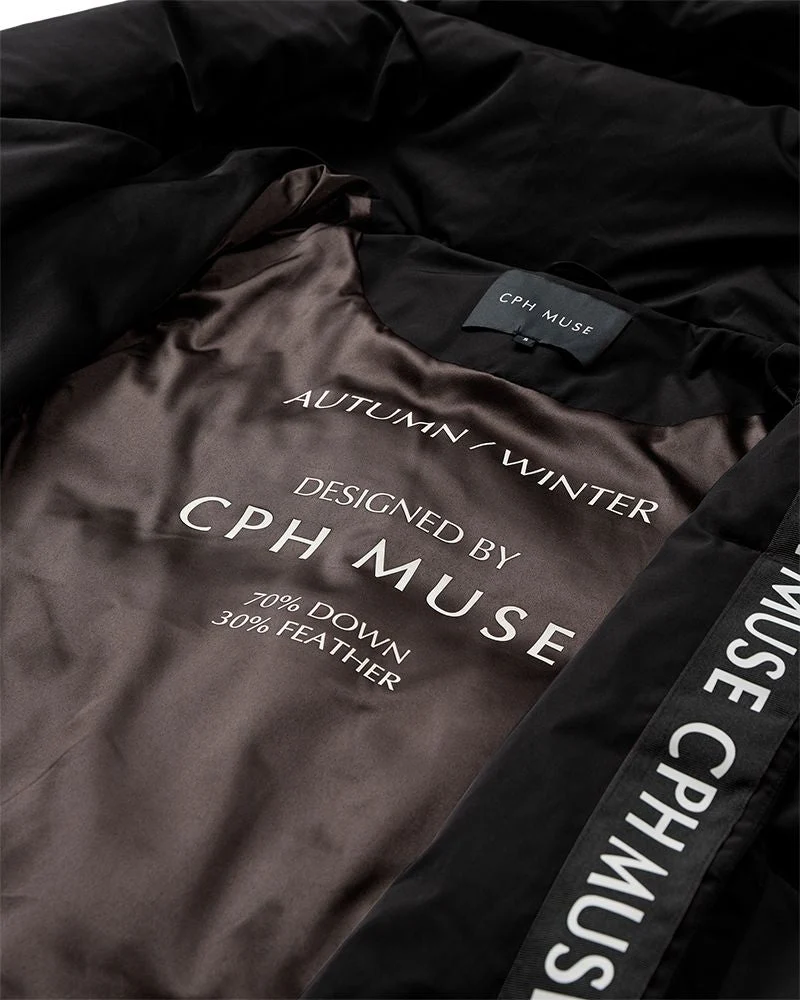 Copenhagen Muse - Cmmicco-hat-coat 202262 - 1000 Black