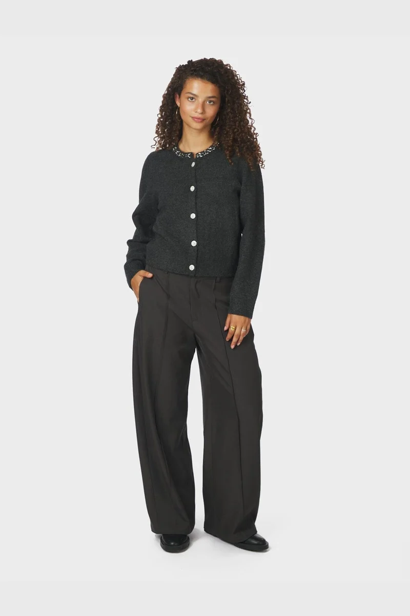 Neo Noir - Tilian Structure Pants 167162 - 104 - Dark Grey