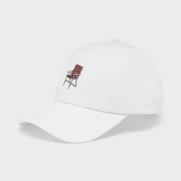 DEDICATED Soft Cap Lawn Chair White