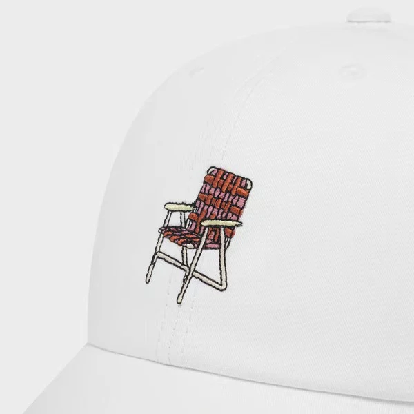 DEDICATED Soft Cap Lawn Chair White