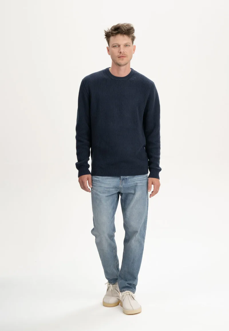 MELAWEAR Strickpullover Ravi navy