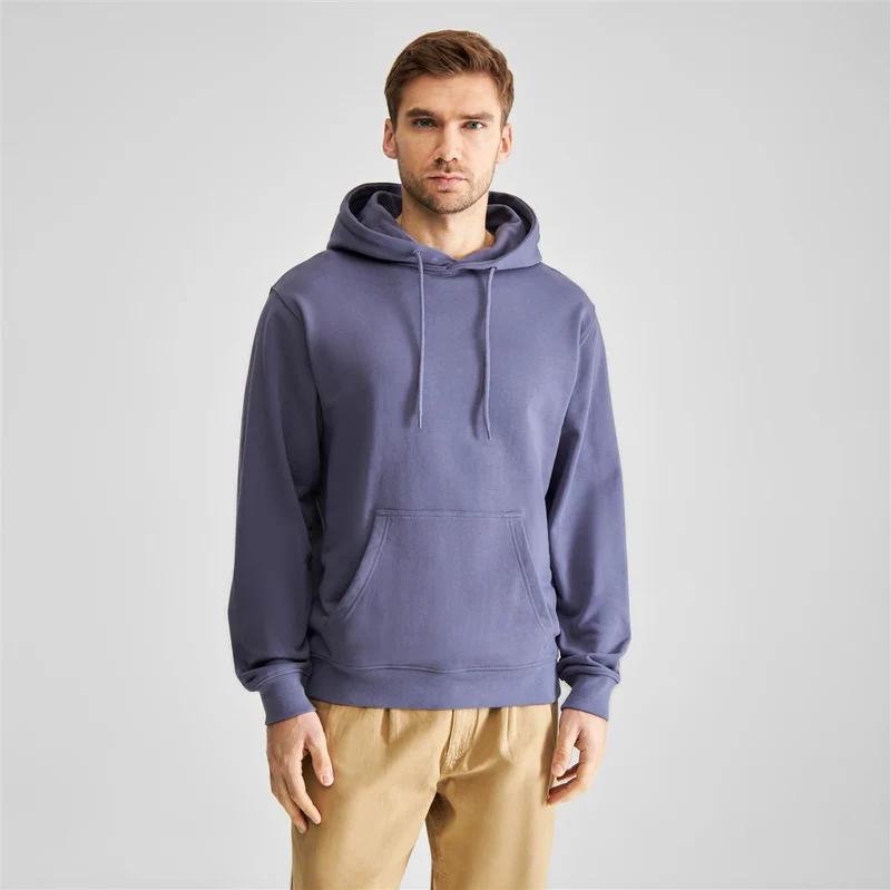 DEDICATED Hoodie Falun Base Heron Blue