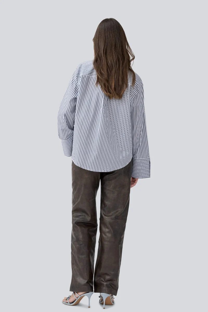 Modström - Laineymd Shirt 58078 - 13055 Delicate Blue Stripe