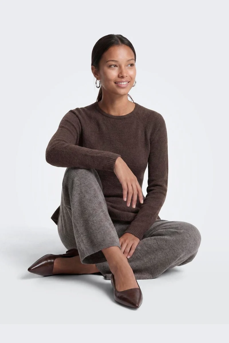 Only - Onlclara Barrol Pant Knt - 5026690 Bracken Melange