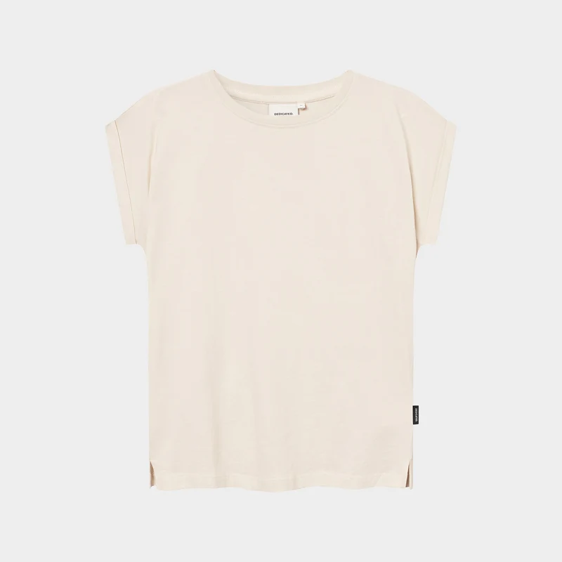 DEDICATED T-Shirt Visby Base Oat White