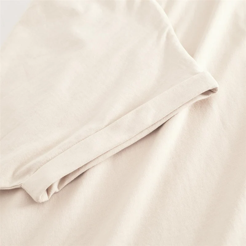 DEDICATED T-Shirt Visby Base Oat White