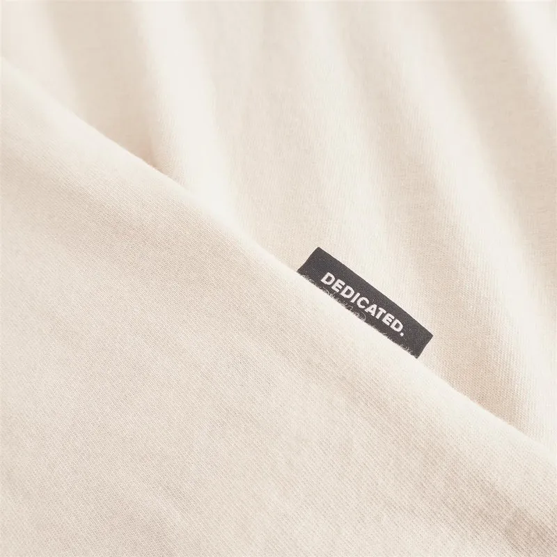 DEDICATED T-Shirt Visby Base Oat White