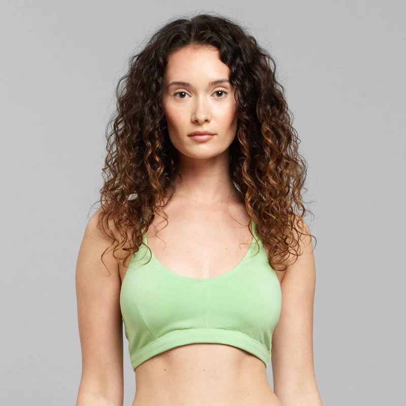 DEDICATED Soft Bra Junsele quiet green