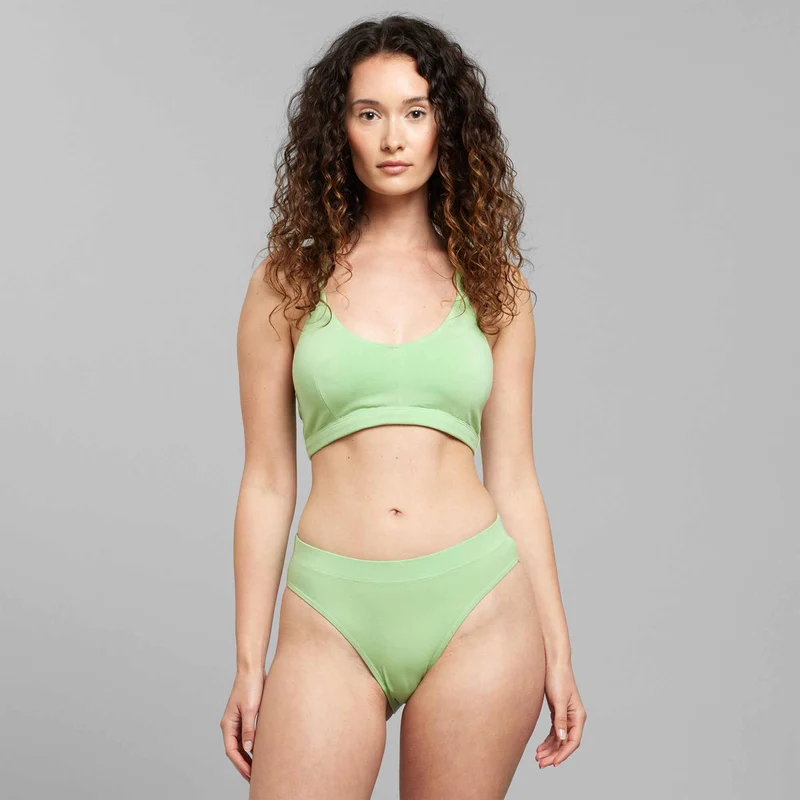 DEDICATED Soft Bra Junsele quiet green