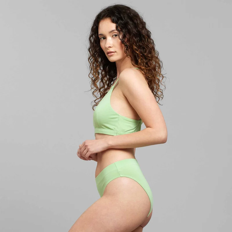 DEDICATED Soft Bra Junsele quiet green