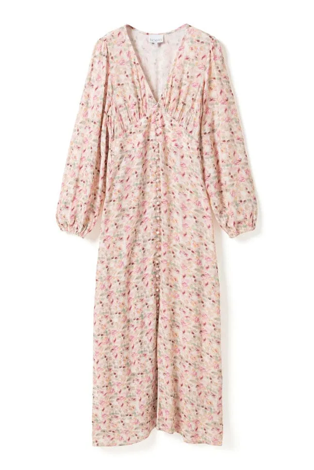 Noella - Lilith Maxi Dress 14160005 - 1389 - Cinthia Pink Print