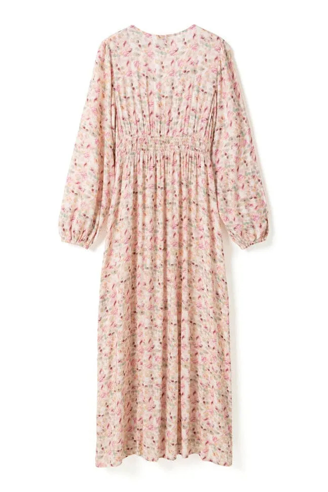 Noella - Lilith Maxi Dress 14160005 - 1389 - Cinthia Pink Print