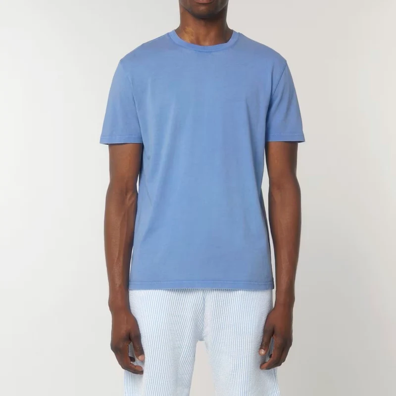 FAIRFITTERS Basic T-Shirt Crafter Vintage swimmer blue