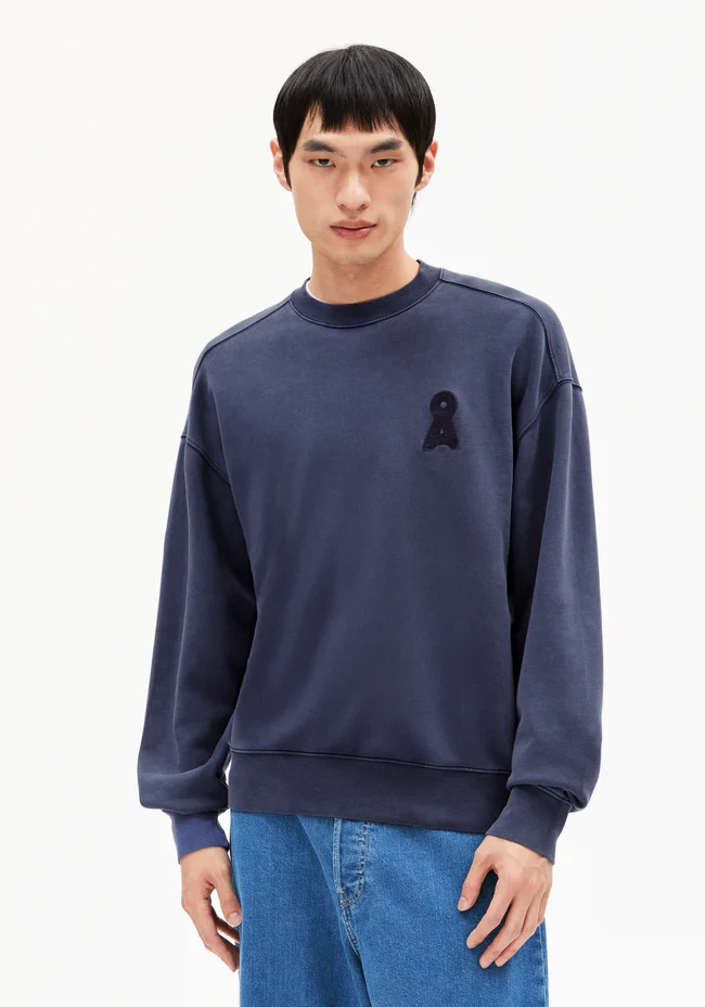 ARMEDANGELS Iconic Å Emaal Gmt Dye blue noon washed