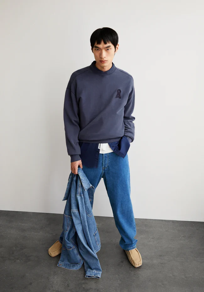 ARMEDANGELS Iconic Å Emaal Gmt Dye blue noon washed