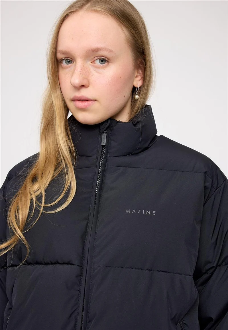 MAZINE Loose Fit Puffer Jacket black