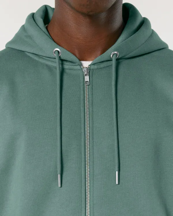 FAIRFITTERS Basic Zip-Hoodie Unisex Cultivator 2.0 green bay