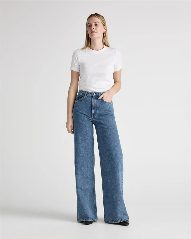 MUD JEANS Sara High Loose stone vintage