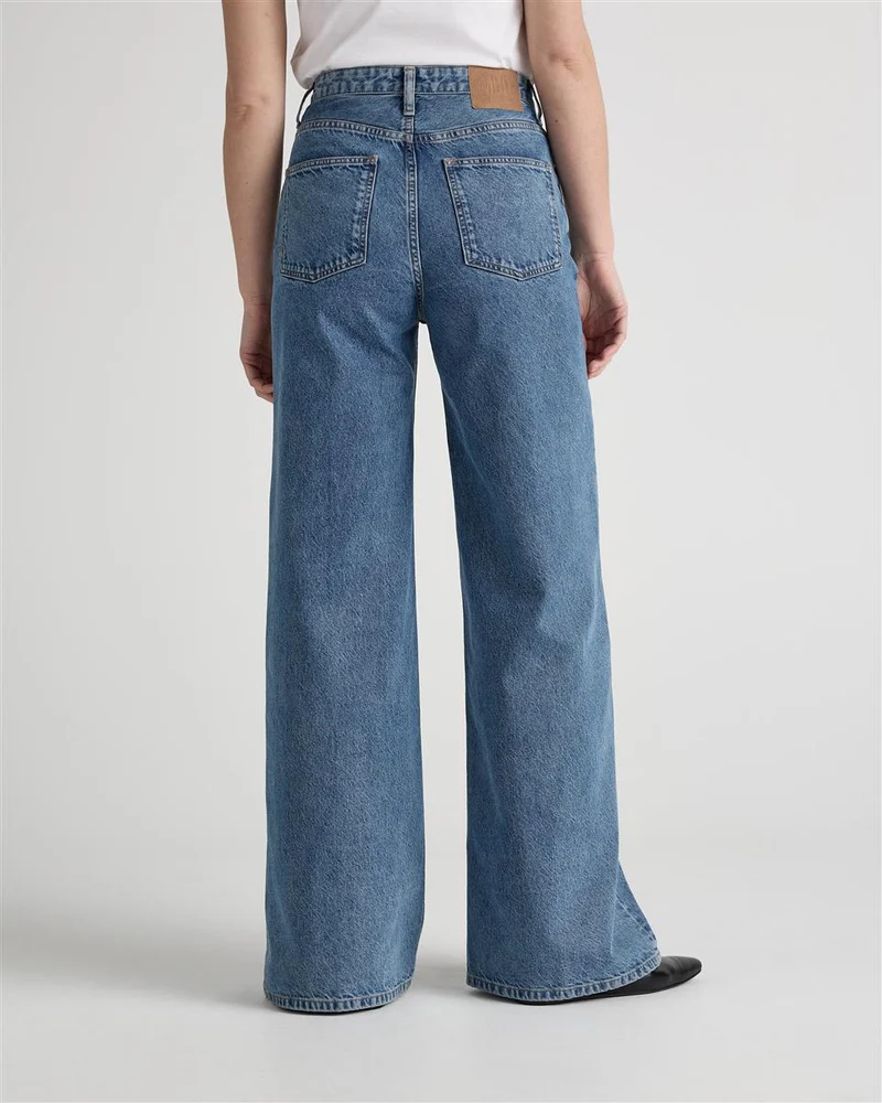 MUD JEANS Sara High Loose stone vintage
