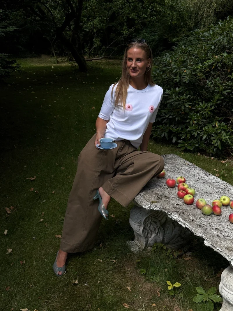 Molly&My x Julie Elsebeth - Stella Pants Pants - Dark Taupe