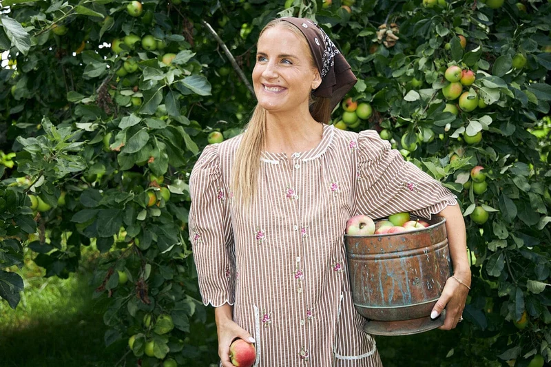 Molly&My x Julie Elsebeth - Inge Dress Dress - Brown Flora