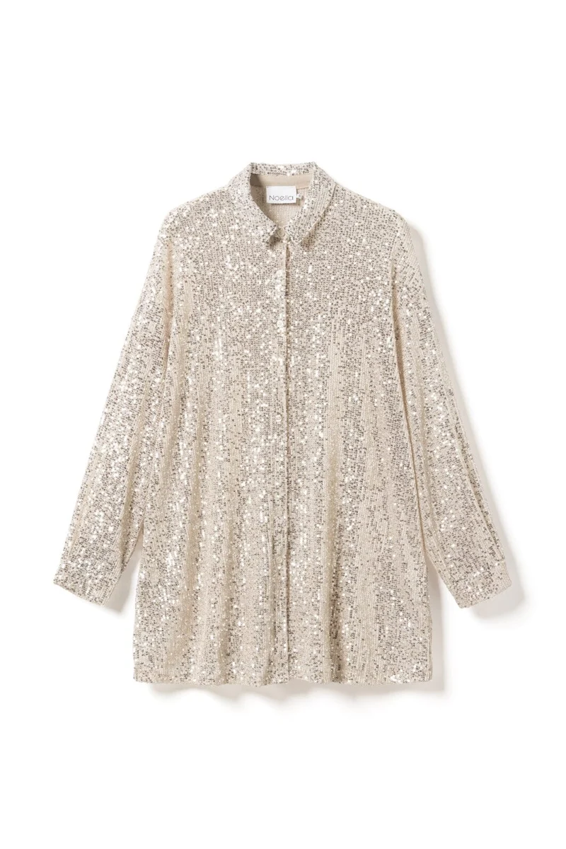 Noella - Lizanne Shirt 14320001 - 766 - Silver