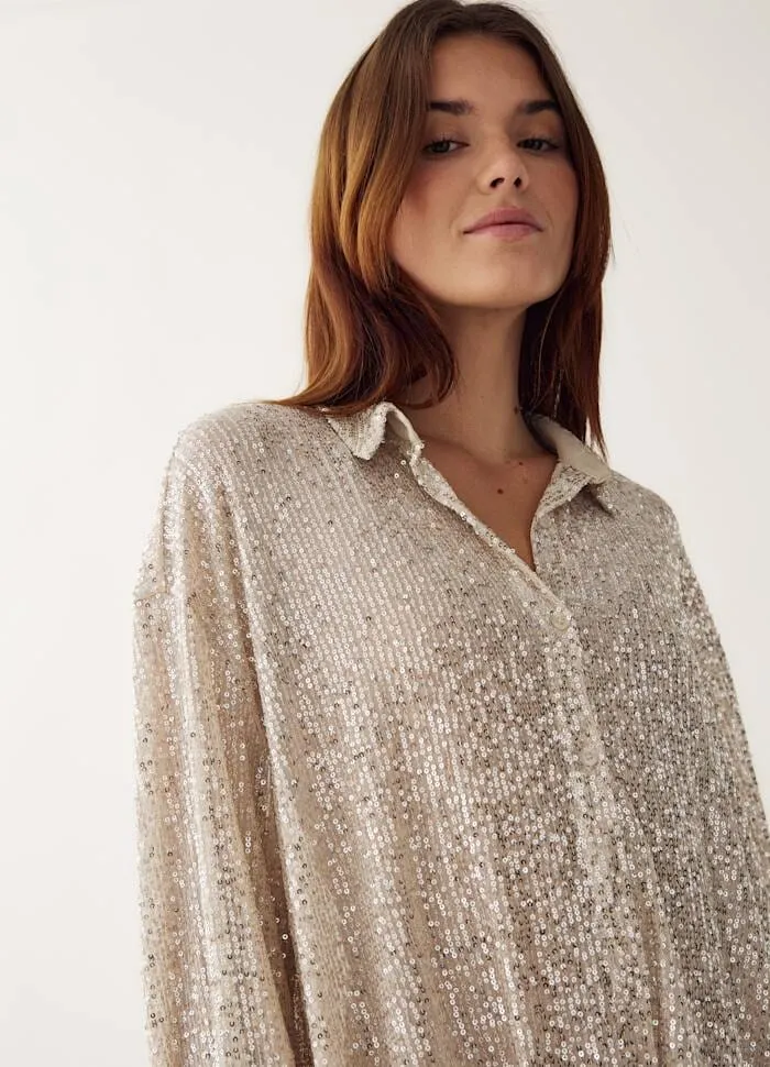 Noella - Lizanne Shirt 14320001 - 766 - Silver