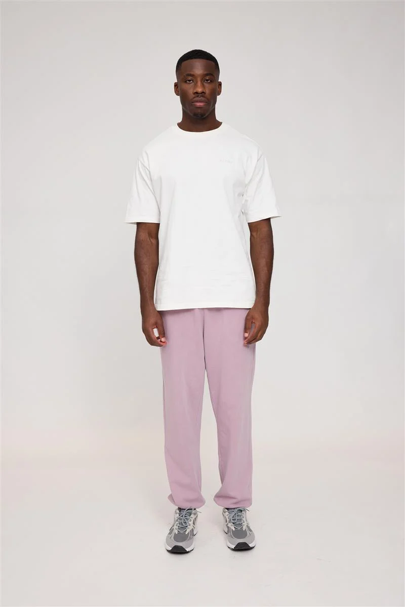 MAZINE Genderless Sweat Pants Natural Dye eco dye mauve