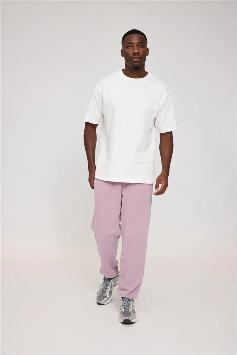 MAZINE Genderless Sweat Pants Natural Dye eco dye mauve