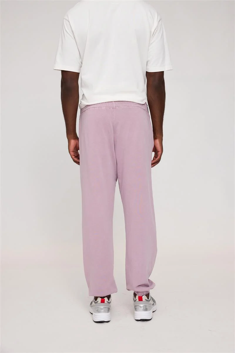 MAZINE Genderless Sweat Pants Natural Dye eco dye mauve