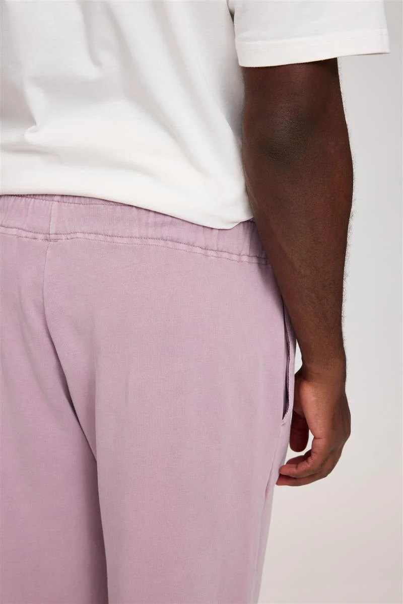 MAZINE Genderless Sweat Pants Natural Dye eco dye mauve