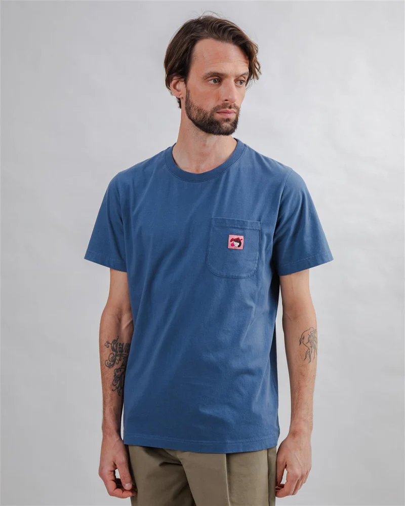 BRAVA Brava Gum Label T-Shirt Indigo
