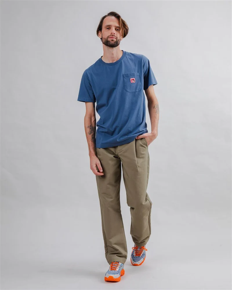 BRAVA Brava Gum Label T-Shirt Indigo