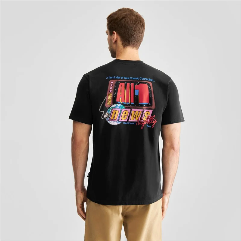 DEDICATED T-Shirt Stockholm All 1 Black
