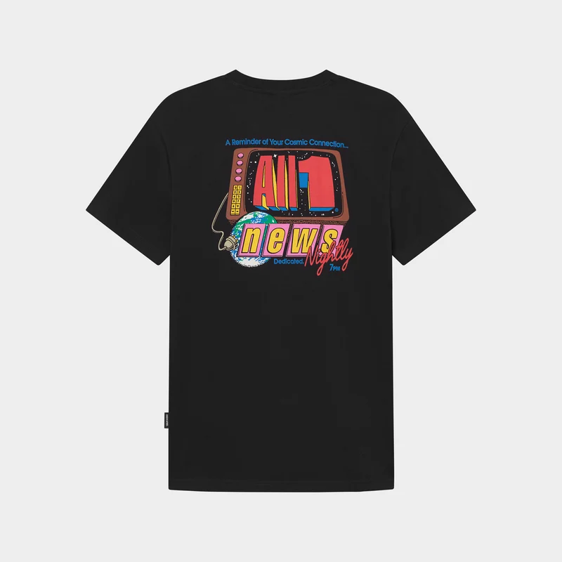 DEDICATED T-Shirt Stockholm All 1 Black