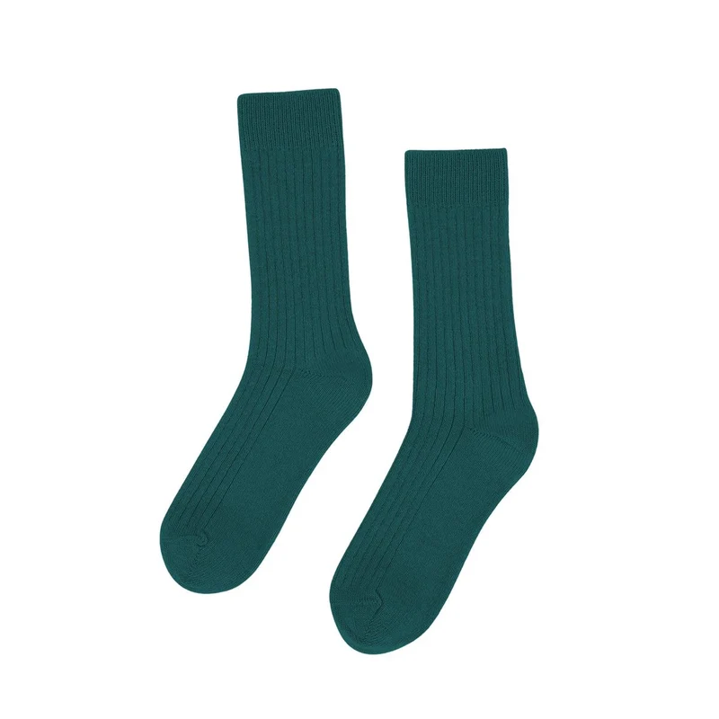 COLORFUL STANDARD Merino Wool Blend Sock ocean green