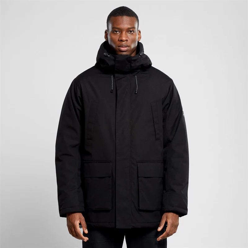 DEDICATED Parka Jacket Stavanger Black