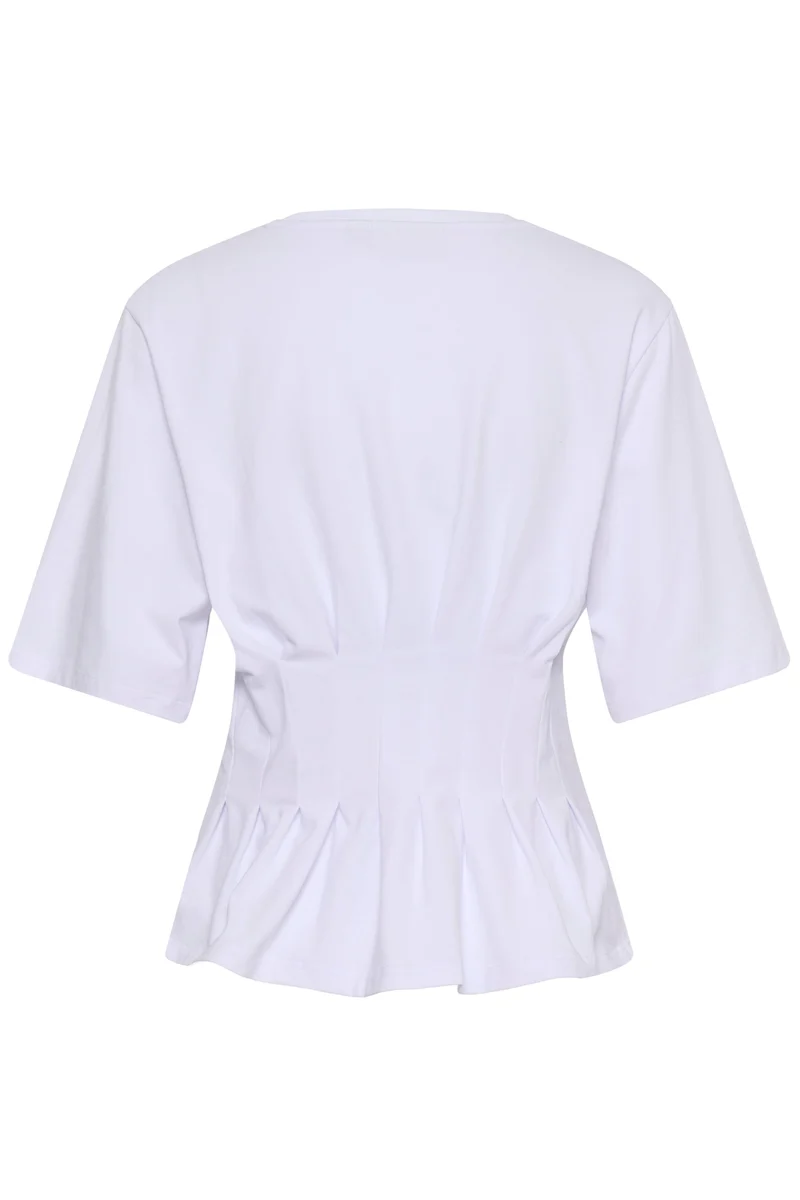 Gestuz - Gzinez Deco Tee 10911653 - 110601 - Bright White
