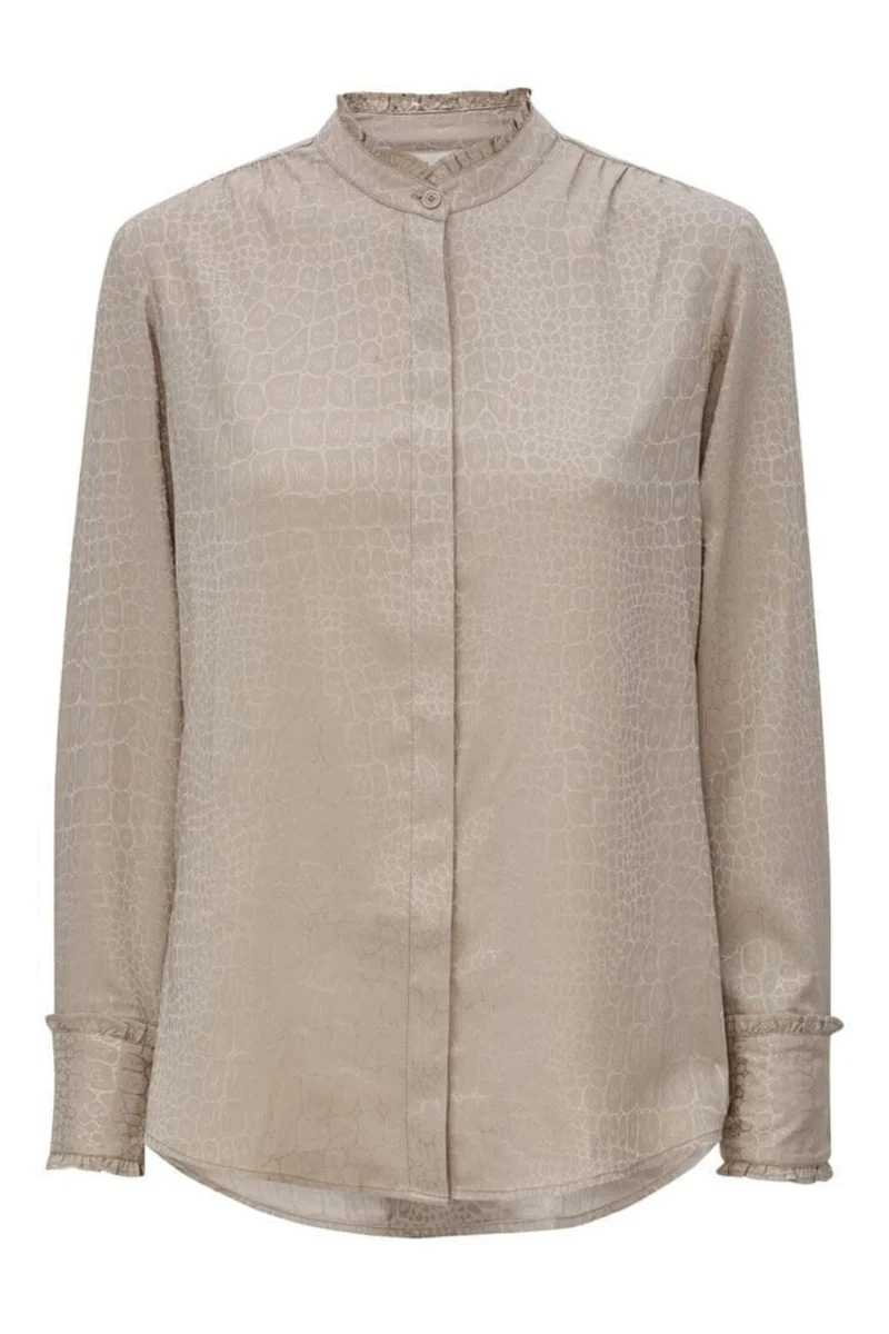 Karmamia - Trinity Shirt - Snake Jacquard