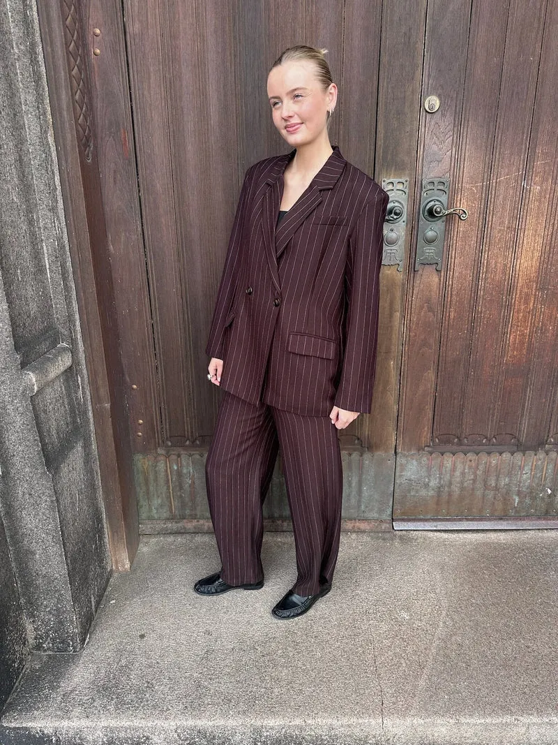 Love & Divine - Love1024-65 20305 - 834 - Brown Pinstripes