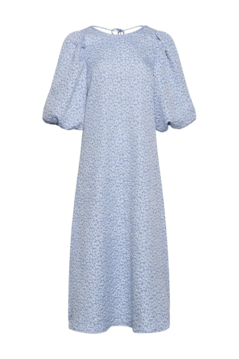 Noella - Reno Pastis Long Dress - Light Blue