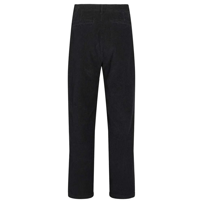 BY GARMENT MAKERS Buster Corduroy Pants jet black