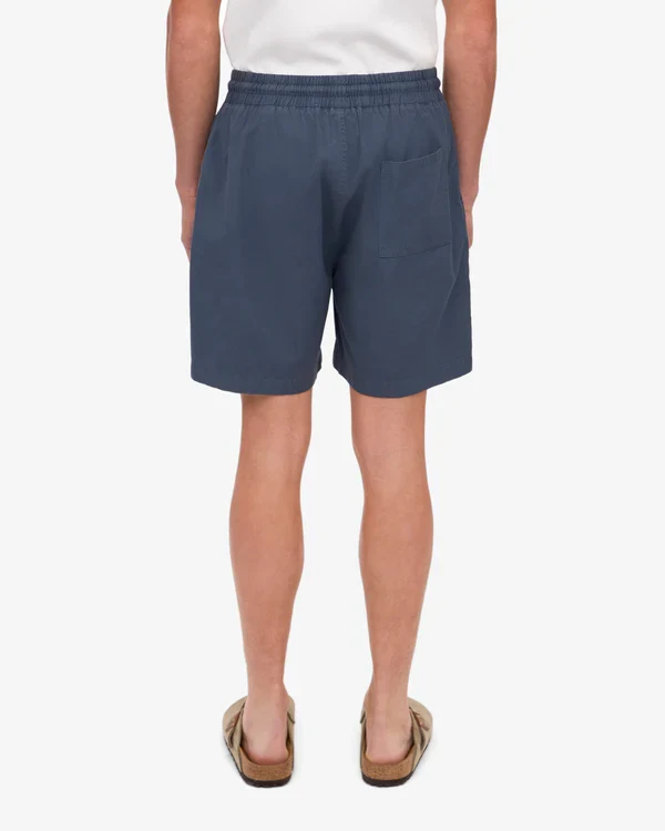 COLORFUL STANDARD Organic Twill Shorts petrol blue